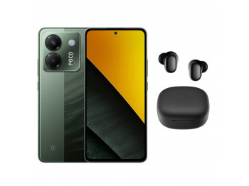 Smart phone XIAOMI POCO M7 Pro 5G 8GB 256GB (Green)+Redmi Buds 6 Play (2409FPCC4G)