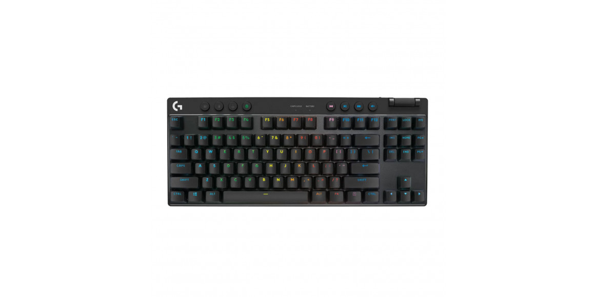 Keyboard LOGITECH G PRO X TKL LIGHTSPEED (Black) (L920-012136)