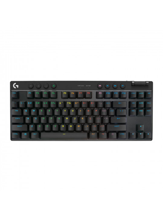 Keyboard LOGITECH G PRO X TKL LIGHTSPEED (Black) (L920-012136)