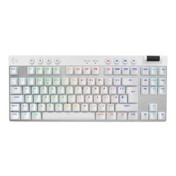 Keyboard LOGITECH G PRO X TKL LIGHTSPEED (White) (L920-012148)