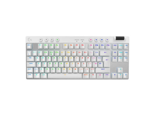 Keyboard LOGITECH G PRO X TKL LIGHTSPEED (White) (L920-012148)