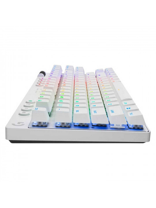 Keyboard LOGITECH G PRO X TKL LIGHTSPEED (White) (L920-012148)