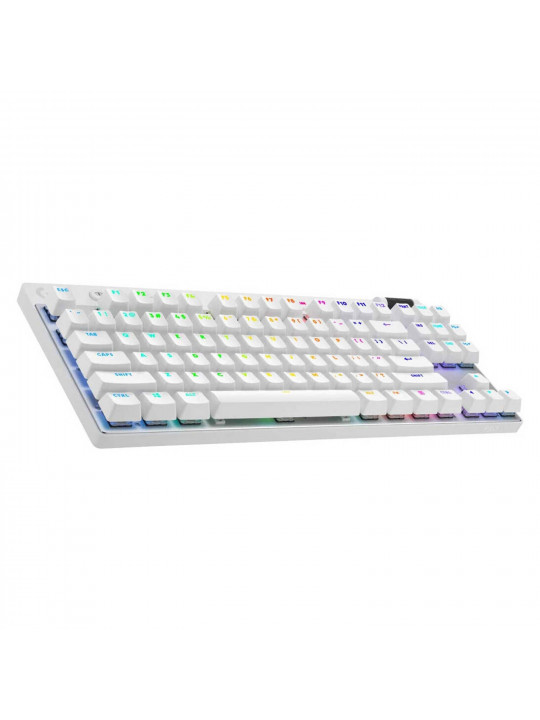 Keyboard LOGITECH G PRO X TKL LIGHTSPEED (White) (L920-012148)