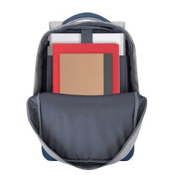 Сумки для ноутбука RIVACASE 7562 Backpack 15.6 (Grey/Dark Blue) 