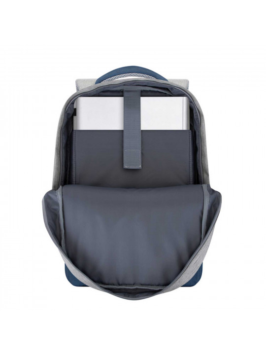 Պայուսակներ դյուրակիր համակարգչի RIVACASE 7562 Backpack 15.6 (Grey/Dark Blue) 