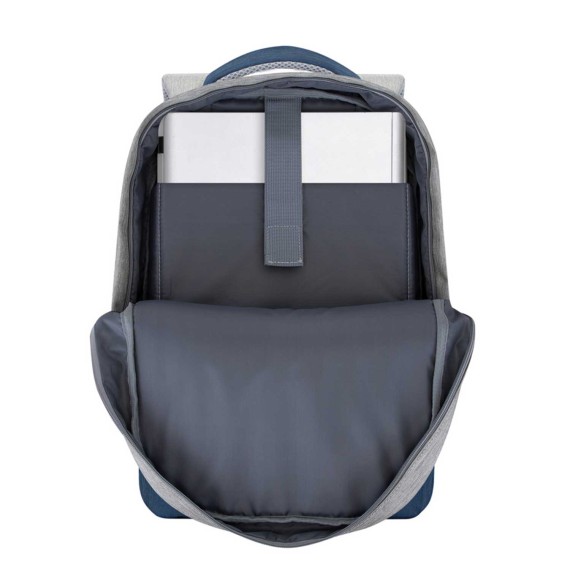 Сумки для ноутбука RIVACASE 7562 Backpack 15.6 (Grey/Dark Blue) 