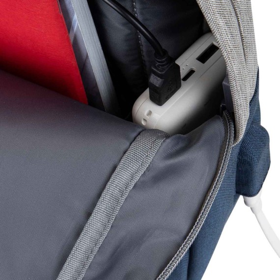Сумки для ноутбука RIVACASE 7562 Backpack 15.6 (Grey/Dark Blue) 