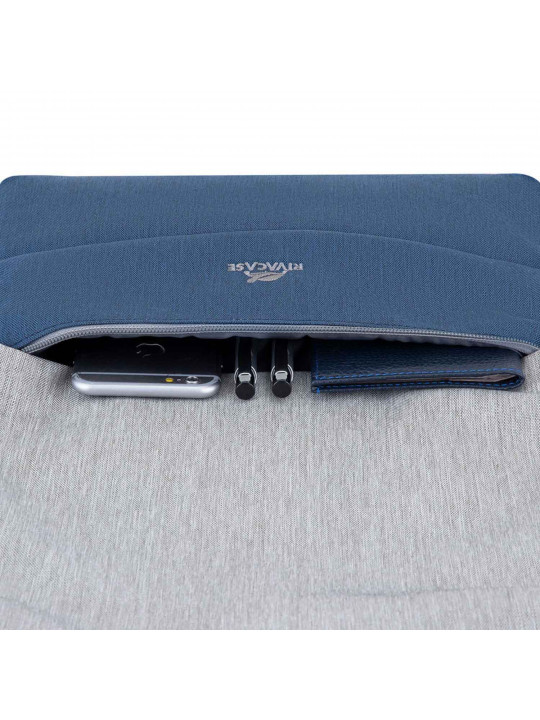 Պայուսակներ դյուրակիր համակարգչի RIVACASE 7562 Backpack 15.6 (Grey/Dark Blue) 