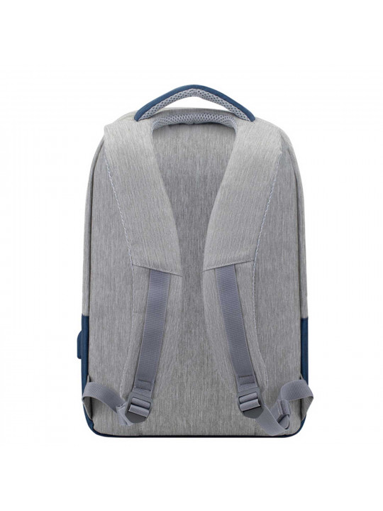 Պայուսակներ դյուրակիր համակարգչի RIVACASE 7562 Backpack 15.6 (Grey/Dark Blue) 
