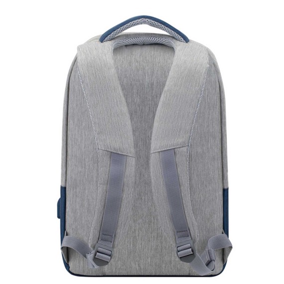 Сумки для ноутбука RIVACASE 7562 Backpack 15.6 (Grey/Dark Blue) 