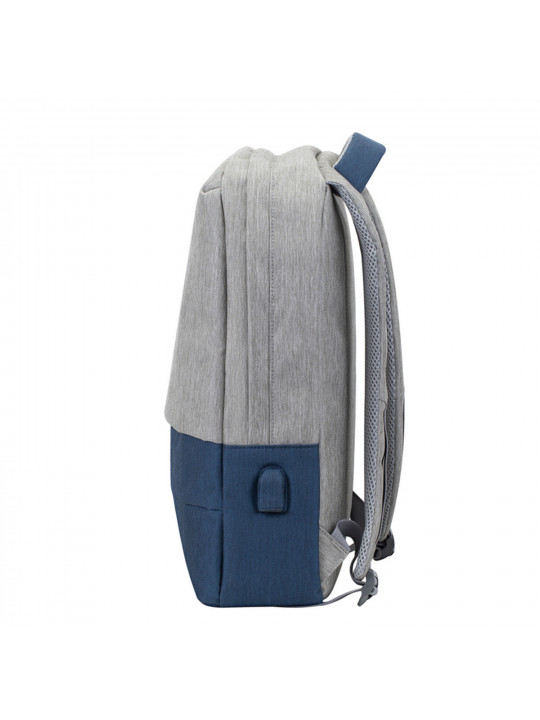 Պայուսակներ դյուրակիր համակարգչի RIVACASE 7562 Backpack 15.6 (Grey/Dark Blue) 