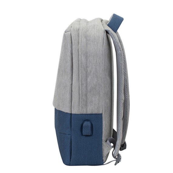 Сумки для ноутбука RIVACASE 7562 Backpack 15.6 (Grey/Dark Blue) 