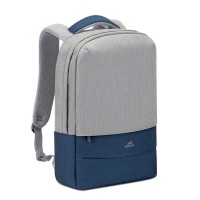 Сумки для ноутбука RIVACASE 7562 Backpack 15.6 (Grey/Dark Blue) 