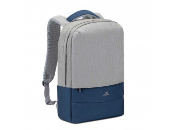 Պայուսակներ դյուրակիր համակարգչի RIVACASE 7562 Backpack 15.6 (Grey/Dark Blue) 
