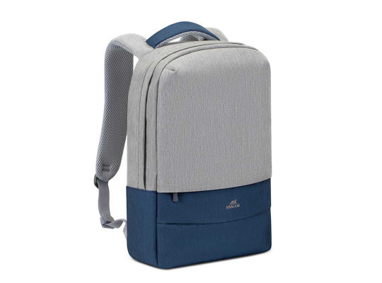Պայուսակներ դյուրակիր համակարգչի RIVACASE 7562 Backpack 15.6 (Grey/Dark Blue) 