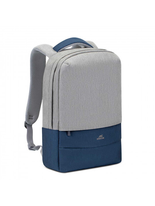 Պայուսակներ դյուրակիր համակարգչի RIVACASE 7562 Backpack 15.6 (Grey/Dark Blue) 