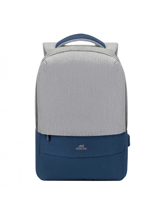 Պայուսակներ դյուրակիր համակարգչի RIVACASE 7562 Backpack 15.6 (Grey/Dark Blue) 