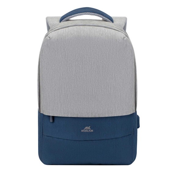 Сумки для ноутбука RIVACASE 7562 Backpack 15.6 (Grey/Dark Blue) 