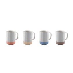 Cups set PEDRINI 03GD326 SET 4PC COFFEE CUPS 80ML IN COLOR BOX 