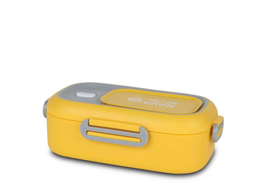 Մթերքի տարաներ NAVA 10-262-008 S.STEEL LUNCH BOX WE CARE YELLOW 800ML 