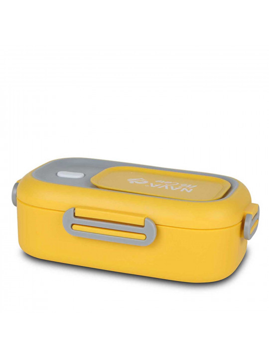 Մթերքի տարաներ NAVA 10-262-008 S.STEEL LUNCH BOX WE CARE YELLOW 800ML 
