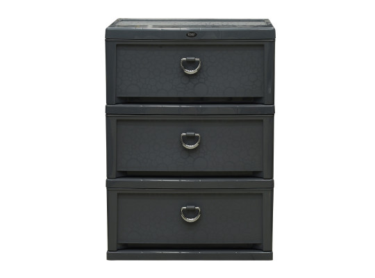 Комод из пластика LIMON 1518009 SEC.3 N2 GREY 