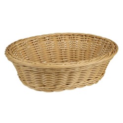 Bread basket KESPER 19960 FULL PLASTIC NATURAL 17CM 