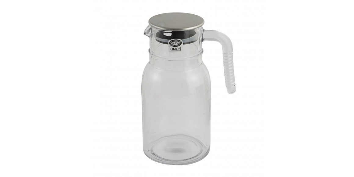 Кувшин LIMON 234900 GLASS W/LID S.S 1L (908787)