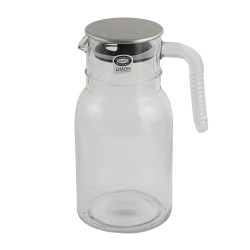 Pitcher LIMON 234900 GLASS W/LID S.S 1L (908787)