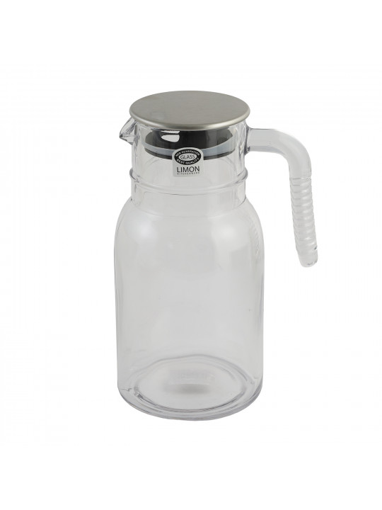 Кувшин LIMON 234900 GLASS W/LID S.S 1L (908787)