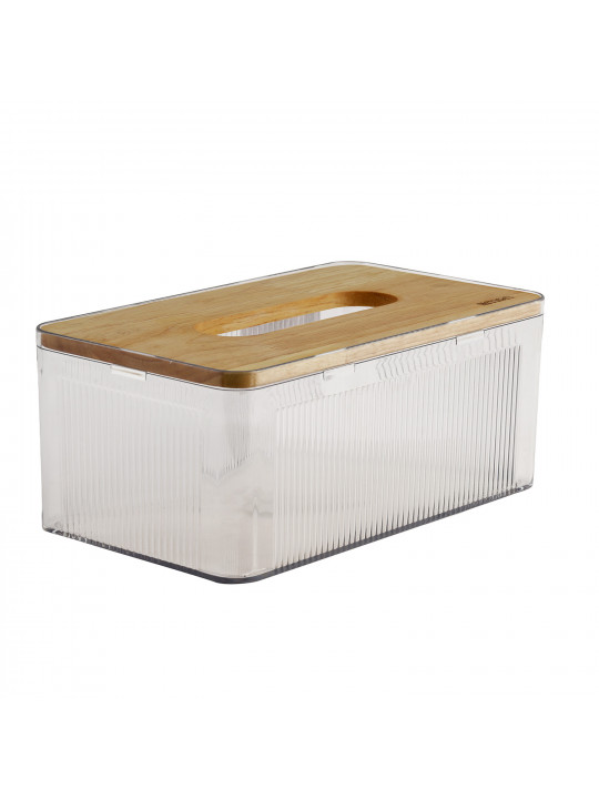 Ящики и карзины LIMON 237259 FOR NAPKIN W/WOOD LID RECTANGULAR (910025)
