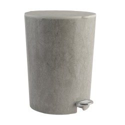 Bucket LIMON 238000 WITH TOILET BRUSH CREAM STONE DIS. (904871)