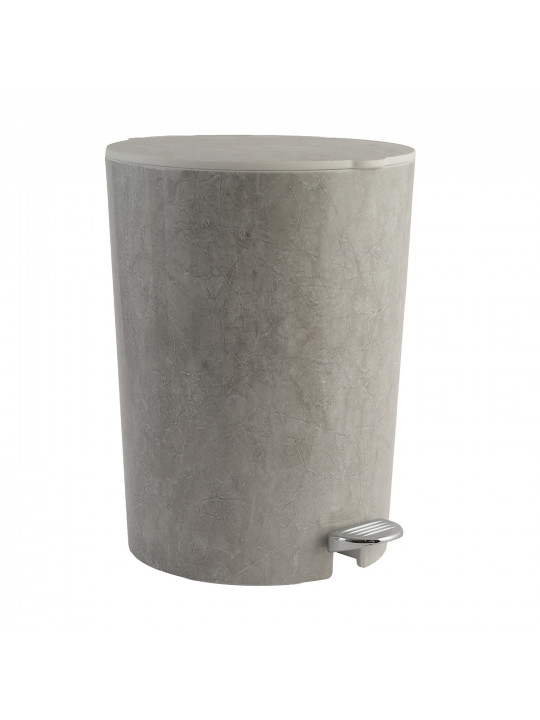 Bucket LIMON 238000 WITH TOILET BRUSH CREAM STONE DIS. (904871)