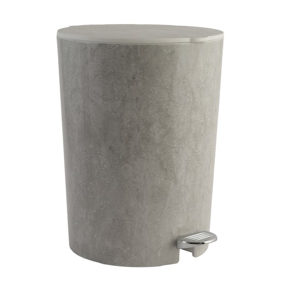 Դույլ LIMON 238000 WITH TOILET BRUSH CREAM STONE DIS. (904871)
