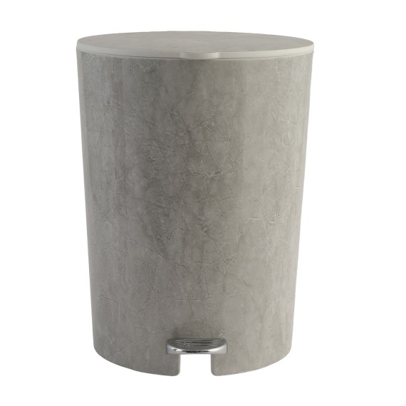 Դույլ LIMON 238000 WITH TOILET BRUSH CREAM STONE DIS. (904871)