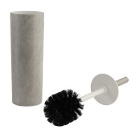 Bucket LIMON 238000 WITH TOILET BRUSH CREAM STONE DIS. (904871)
