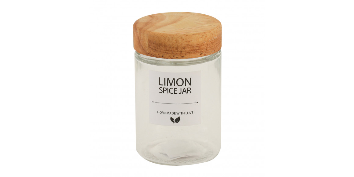 Անոթ LIMON 238200 W/LID WOOD 110ML (909562)