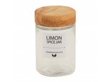 Անոթ LIMON 238200 W/LID WOOD 110ML (909562)