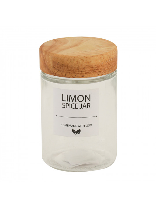 Անոթ LIMON 238200 W/LID WOOD 110ML (909562)