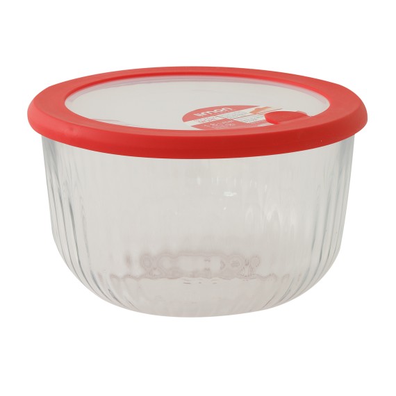 Մթերքի տարաներ LIMON 240400 ROUND SET 3PC W/VENTED LID (907490)