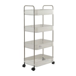Кухонная тележка LIMON 242100 LARGE METAL POTATO & ONINON RACK 4 FLOOR (909296)