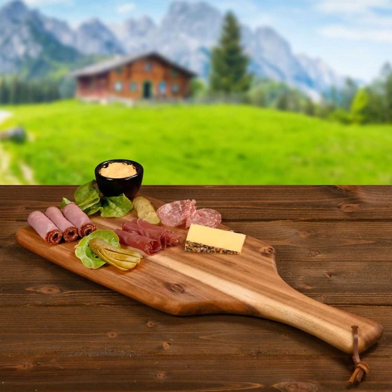 Chopping board KESPER 28197 ACACIA CUTTING & SERVING 