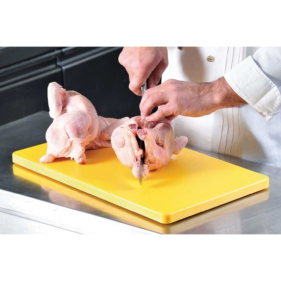Chopping board KESPER 30150 HORECA POULTRY YELLOW 