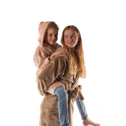 Bathrobe TISECO 3605TAUPE DELUX 158/164 