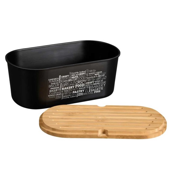 Bread basket KESPER 38502 MELAMIN BLACK 