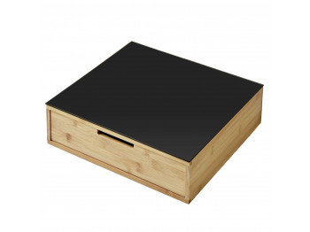 Ящики и карзины KESPER 58953 FOR TEA & COFFFE PADS W/GLASS PLATE 