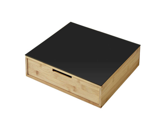 Արկղեր եվ զամբյուղներ KESPER 58953 FOR TEA & COFFFE PADS W/GLASS PLATE 