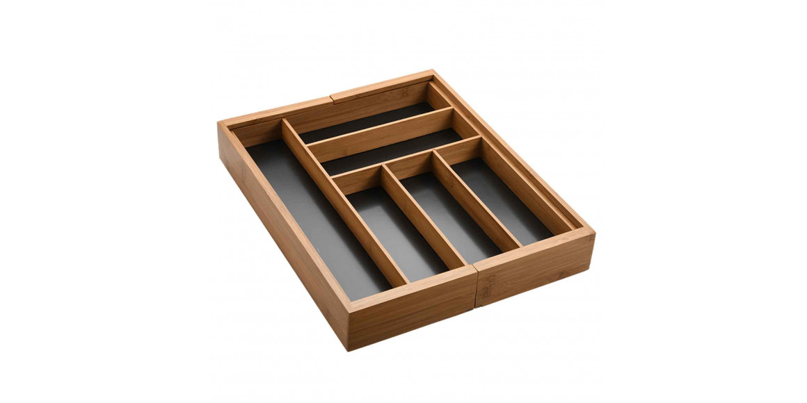 Ящик для столовых приборов KESPER 59085 BAMBOO 35-58X43X6CM 