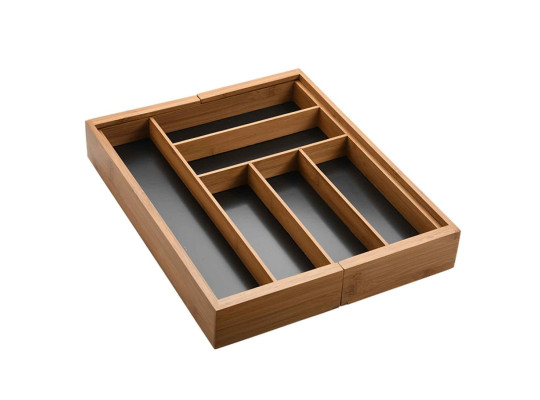 Cutlery box KESPER 59085 BAMBOO 35-58X43X6CM 