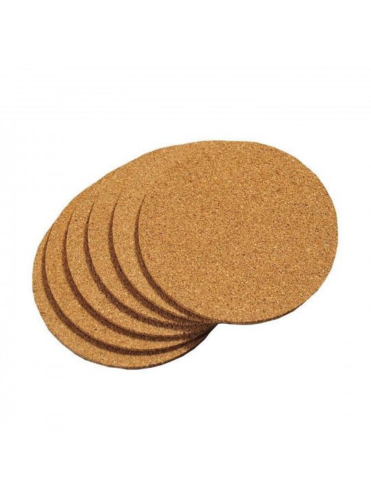 Layers KESPER 62747 CORK ROUND SET 6PC 10CM 